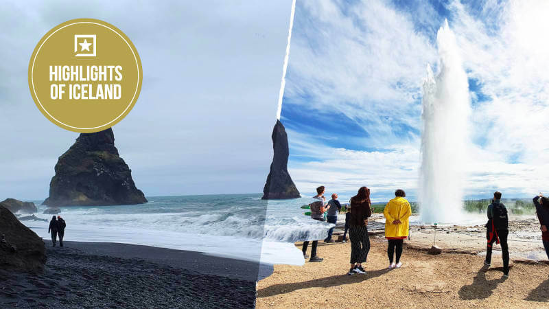 Highlights of Iceland 2-day tour