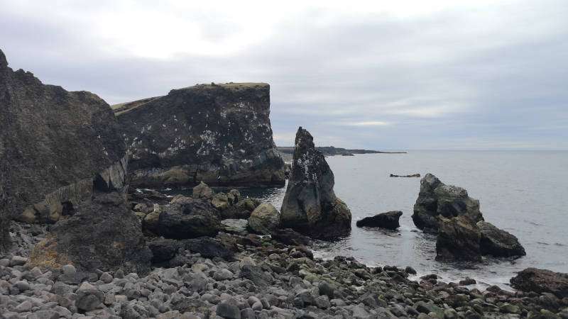 Valahnukamol Cliffs and Lava Formations