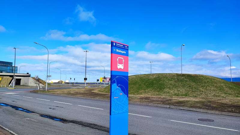Bus Stop 14 - Skúlagata street view