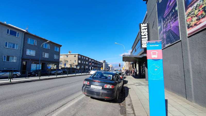 Bus Stop 11- Austurbær reykjavik