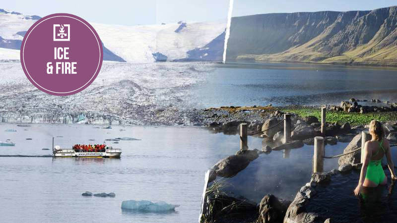 Iceland land of ice and fire 3-day tour