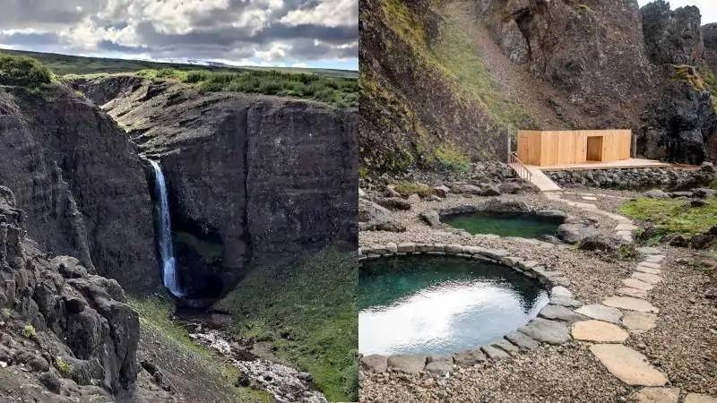 Option B - Húsafell Canyon Baths