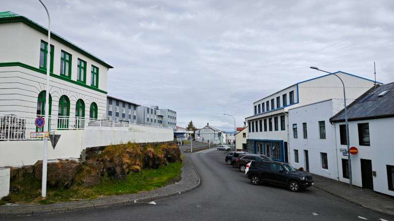 Borgarnes Town streets