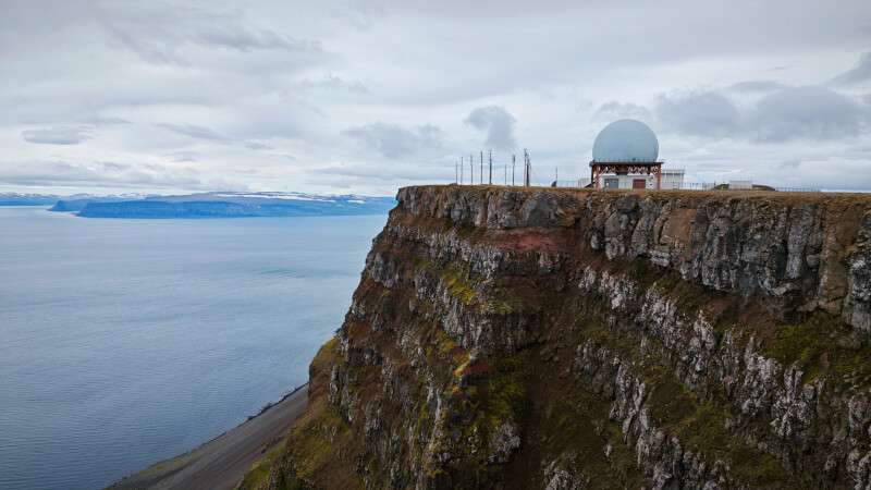 Coastal Cliffs observatory Iceland