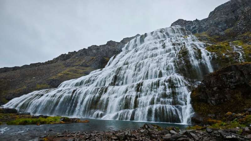 Dynjandi waterfall